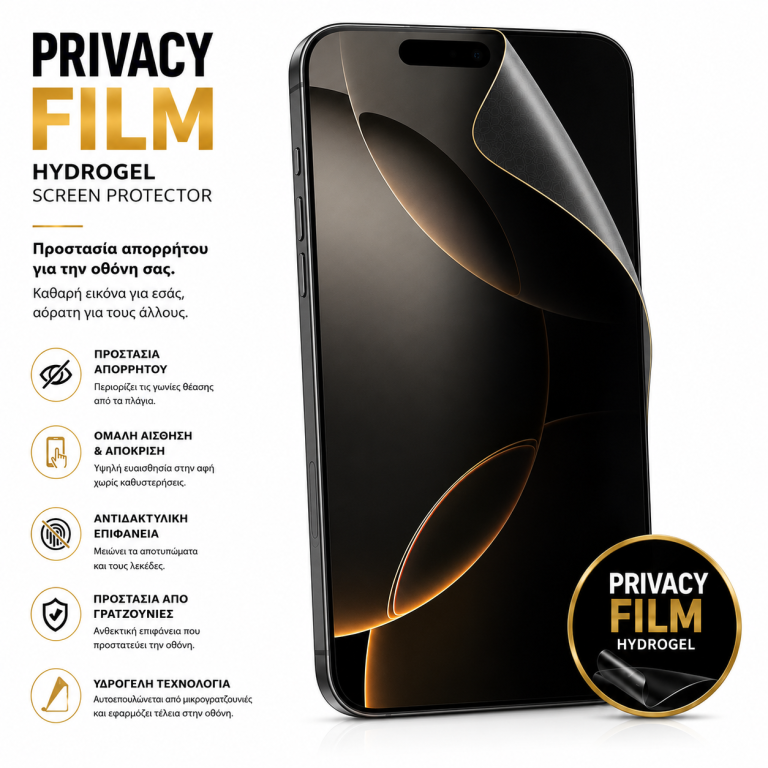 Μεμβράνη Προστασίας Privacy Hydrogel για το Galaxy S23 Plus