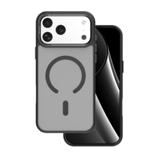 Frozen Mag case for iPhone 17 Pro Max 6,9" black open ring