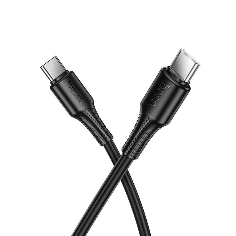 Καλώδιο USB-C to USB-C Hoco 3A 60W 1m X120 μαύρο - Image 4