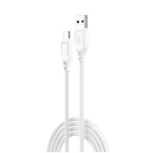 XO Cable USB-A – Type-C, 1m 2.4A, white – NB235