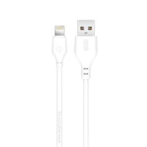 XO Cable USB-A – Lightning, 2m, 2.1A, NB103 white