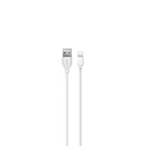 XO Cable USB-A - Type-C, 2m, 2.1A, NB103 white