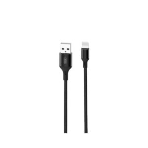 XO Cable USB-A – Lightning, 1m, 2A, NB143 black