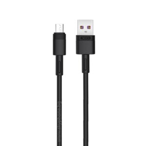 XO Cable USB-A – Micro USB, 1m, 5A, NB-Q166 black