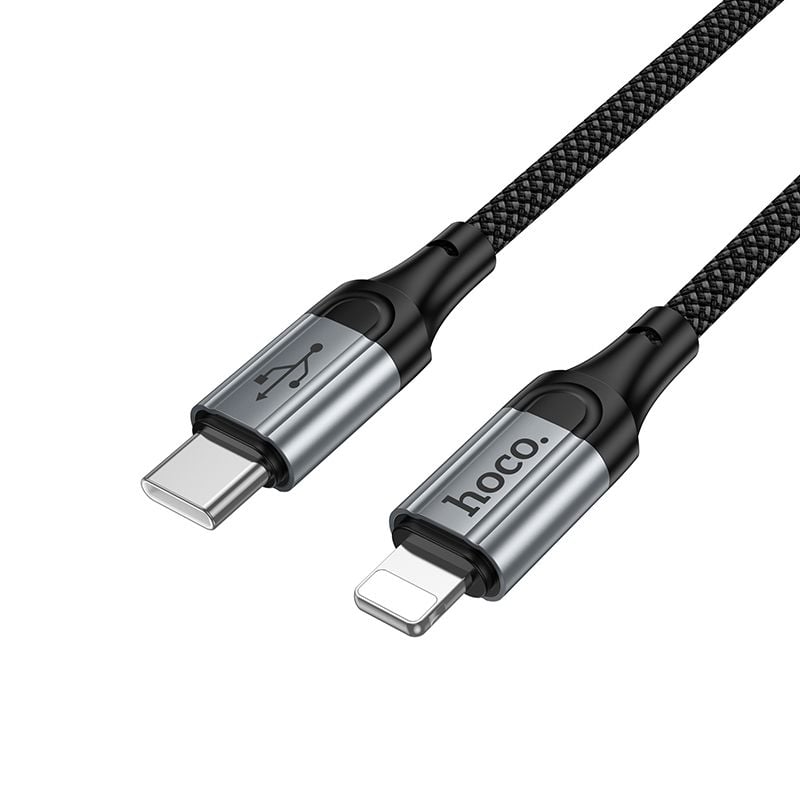 Καλώδιο USB-C σε Lightning Hoco PD 2,4A 1,5m X121 μαύρο - Image 9