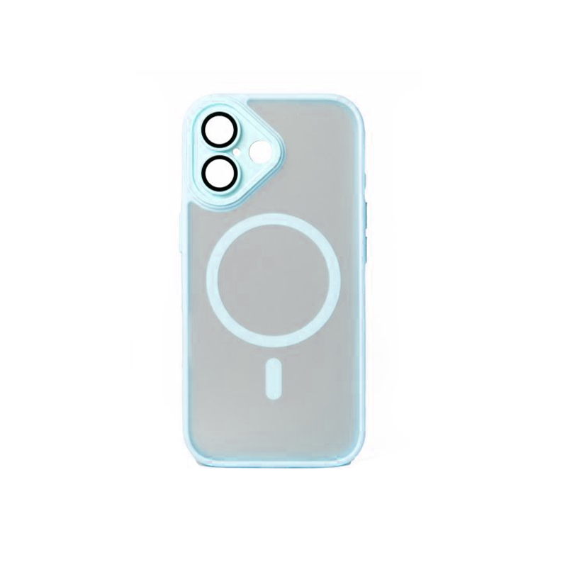 Mag Case Magnetic Θήκη Σιλικόνης για iPhone 16 Plus με Προστασία Κάμερας – Petrol Open Ring - Image 5