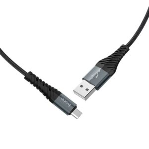HOCO X38 καλώδιο USB A σε Micro USB 1m μαύρο