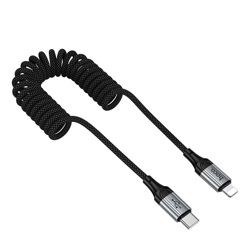 Καλώδιο USB-C σε Lightning Hoco PD 2,4A 1,5m X121 μαύρο - Image 6