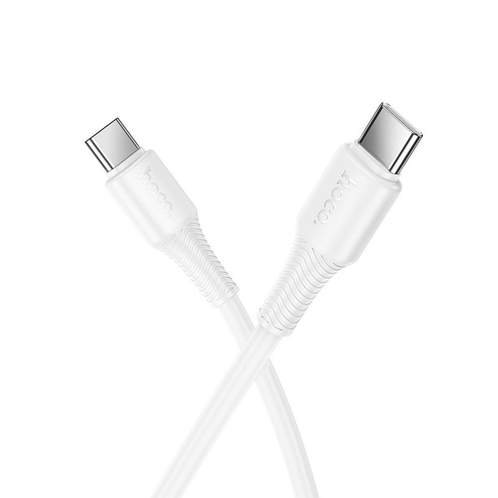 Καλώδιο USB-C to USB-C Hoco 3A 60W 1m X120 λευκό - Image 6