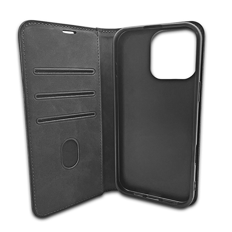 Book Suede case for Samsung Galaxy A27 black - Image 2