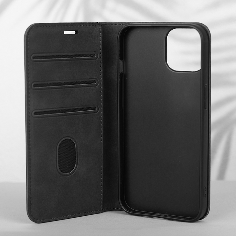 Book Suede case for Samsung Galaxy A27 black - Image 5
