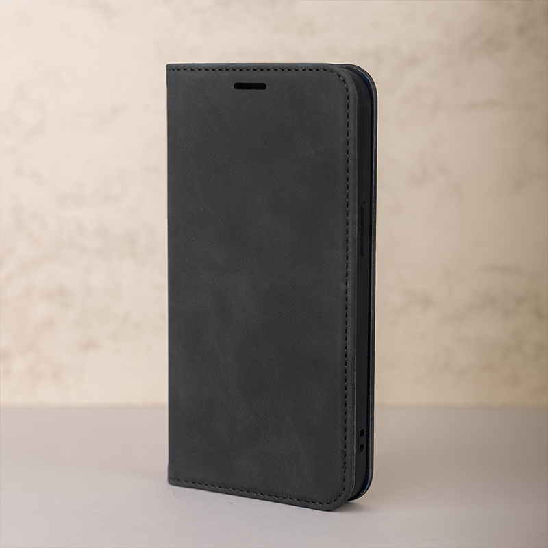 Book Suede case for Samsung Galaxy A27 black - Image 6