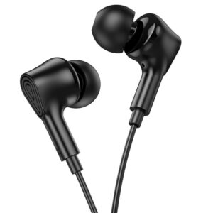 Ενσύρματα ακουστικά Jack 3,5mm Hoco M102 μαύρα