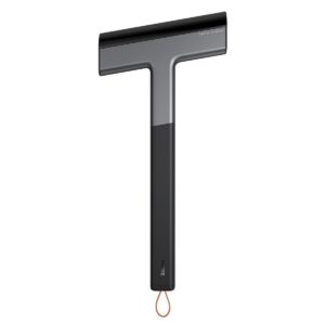 BASEUS Silicone Feather/Scraper για καθαρισμό πάγου και χιονιού, CRQU-01 μαύρο