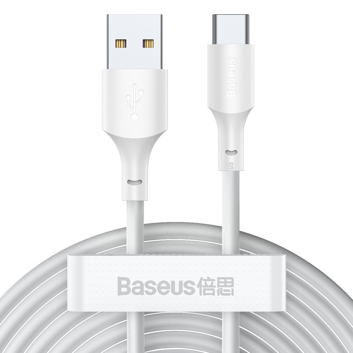 BASEUS Cables (SET 2 pcs.) , USB-A – Type-C, 40W, 1.5m, 5A, TZCATZJ-02 /black/ - Image 3