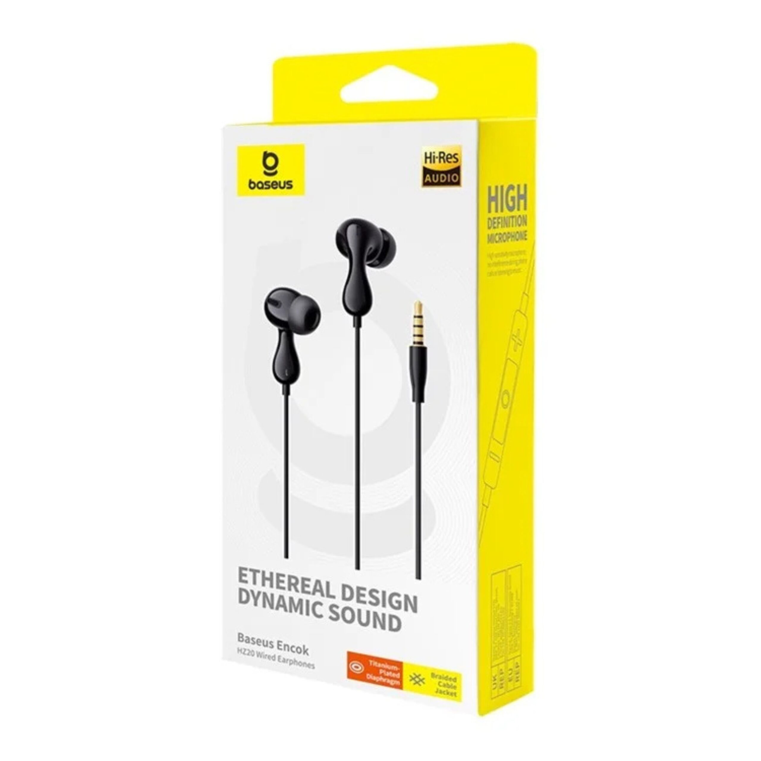 BASEUS HF 3.5mm, Encok HZ20 /black/ – A00171500113-00 - Image 2