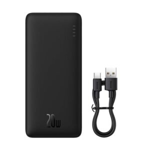 BASEUS Power Bank 20000mAh 20W, Airpow black – P10022804113-00