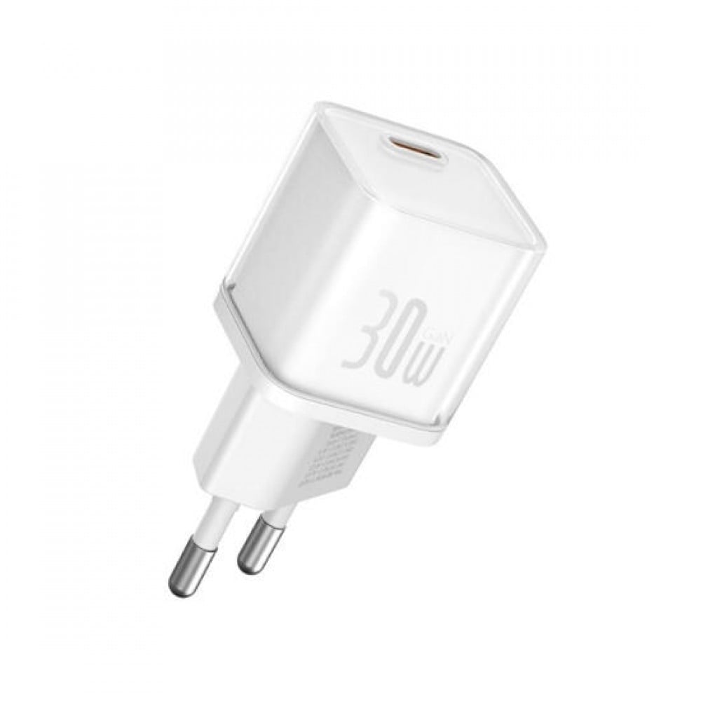 BASEUS 220V 30W, USB-C, GaN5s white – P10162504213-00