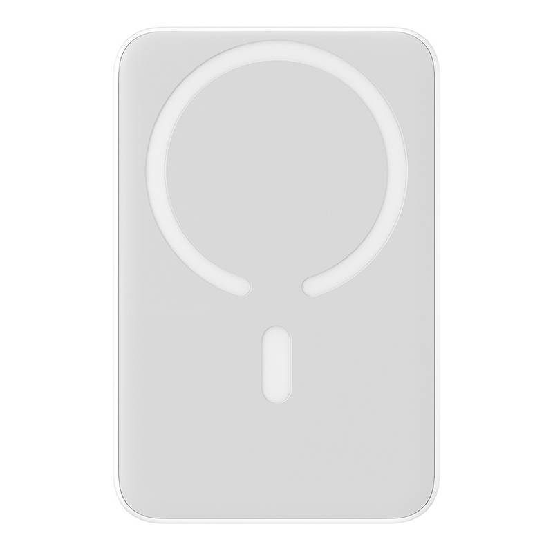 BASEUS Power Bank 10000mAh 20W, Magnetic Mini Wireless white – PPCX070002 - Image 4