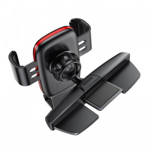 BASEUS Holder for mounting, Metal Age, CD Version black – SUYL-J01 - Image 4
