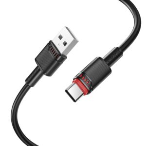 Borofone Cable BX110 Beneficio – USB to Type C – 2,4A 1 metre black