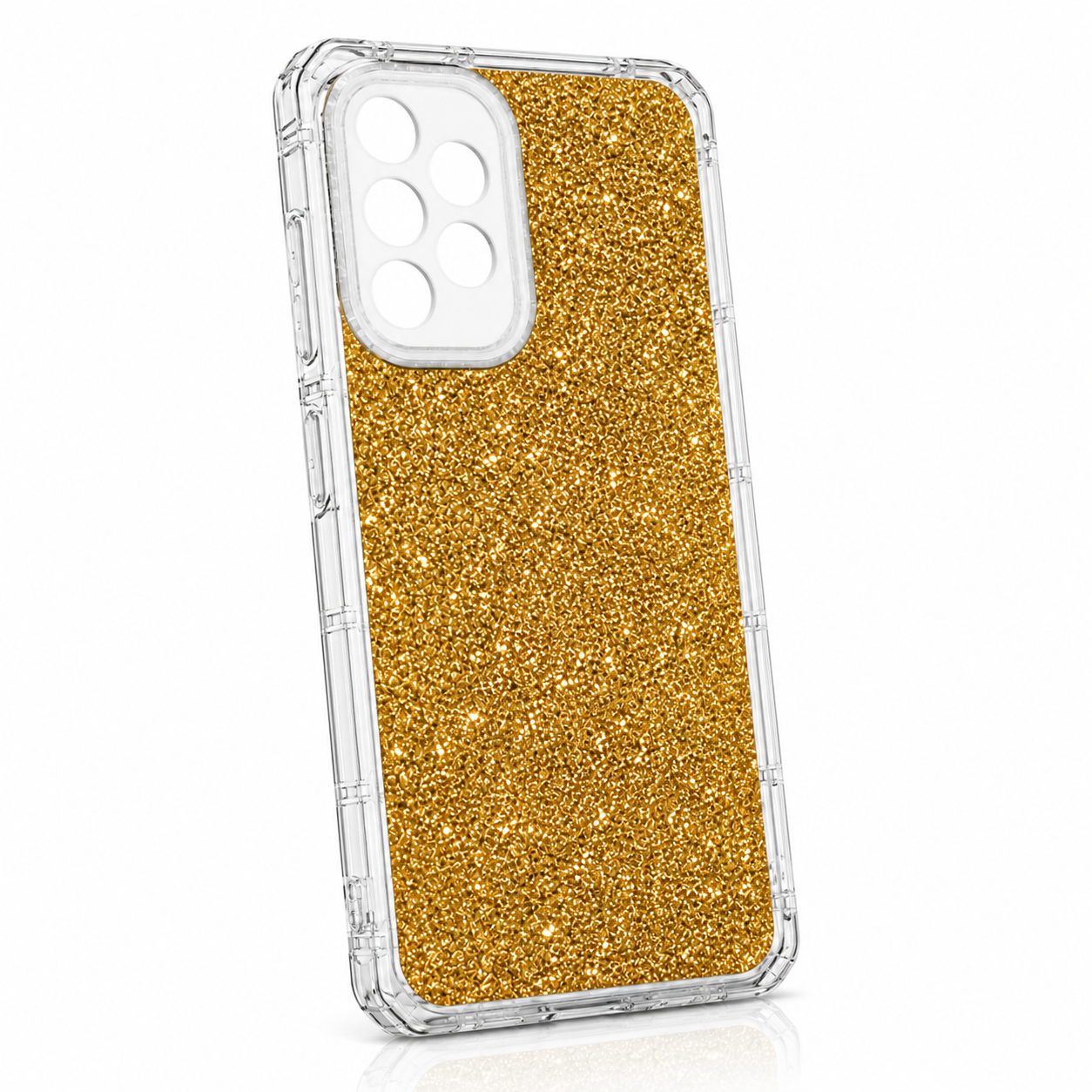 Θήκη Glitter 3in1 για Samsung Galaxy A13 4G Χρυσό - Image 3