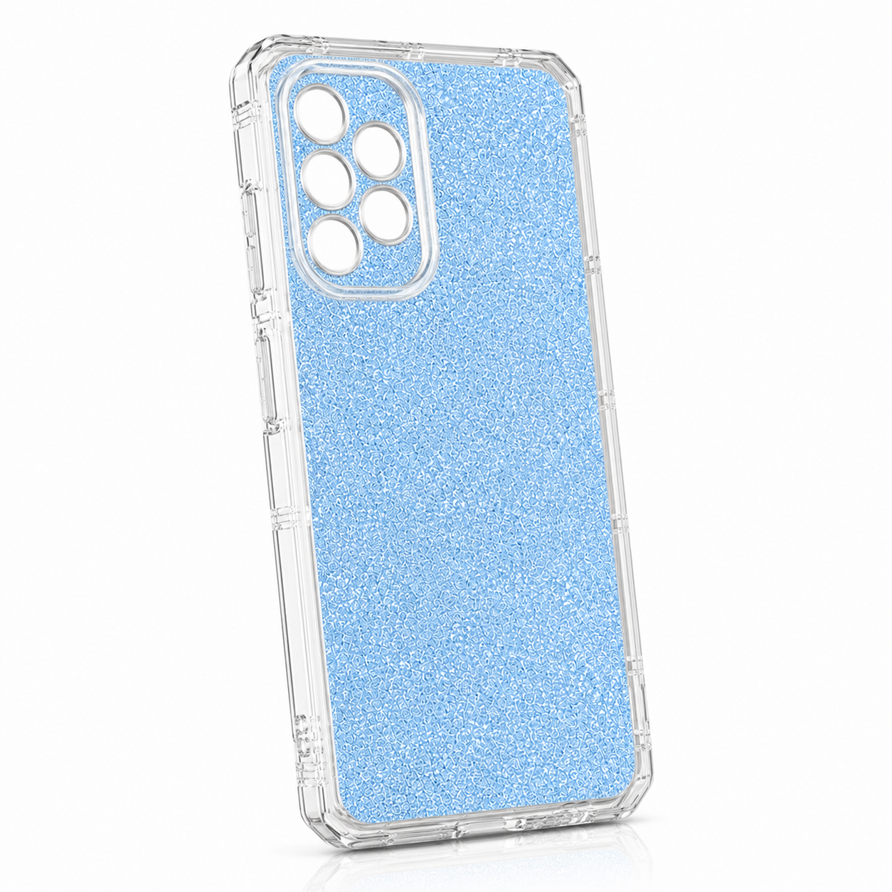 Θήκη Glitter 3in1 για Samsung Galaxy A13 4G Γαλάζιο - Image 3