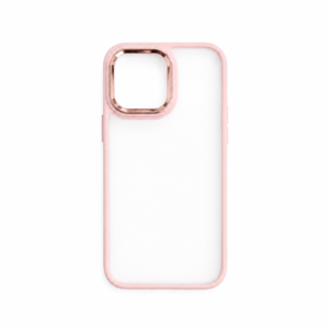 Θήκη Σιλικόνης Shockproof Back Cover για Apple iPhone 13 Pro Ροζ