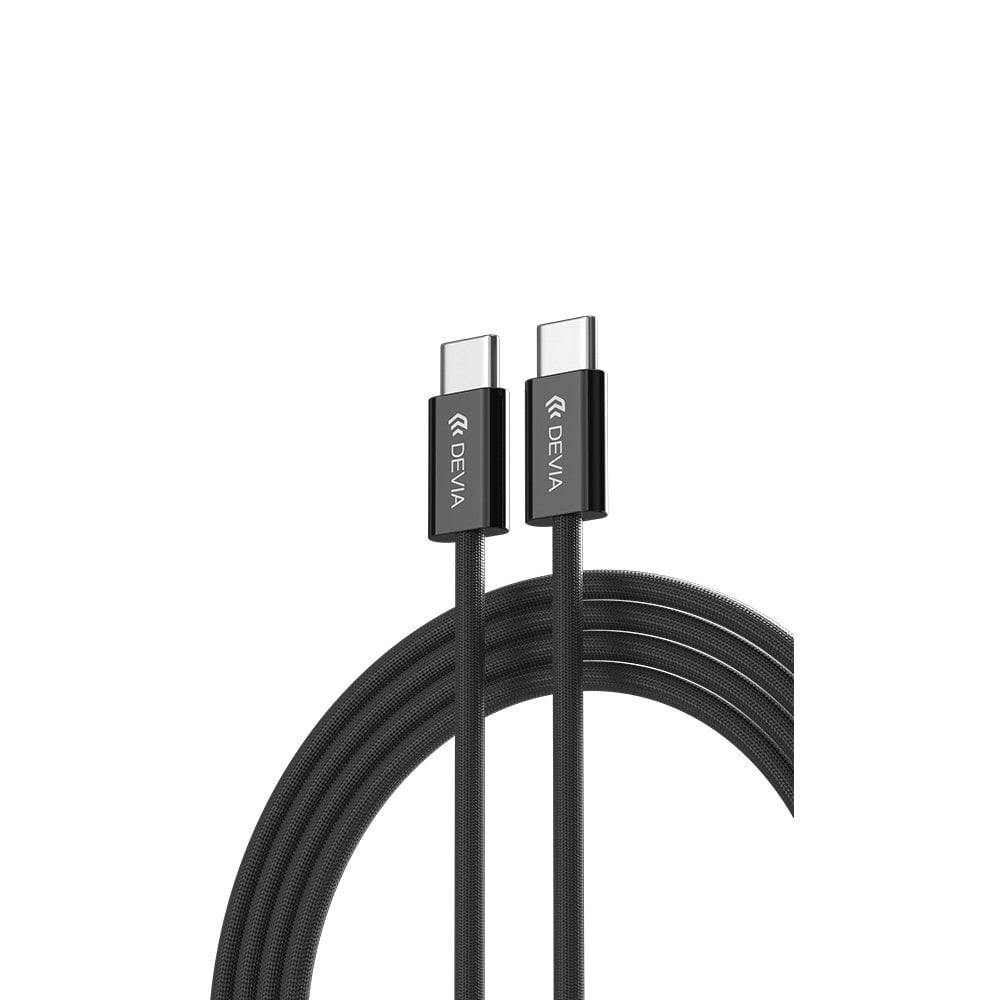 Devia καλώδιο Smart EC325 PD USB-C – USB-C 1,0m 60W 3A μαύρο