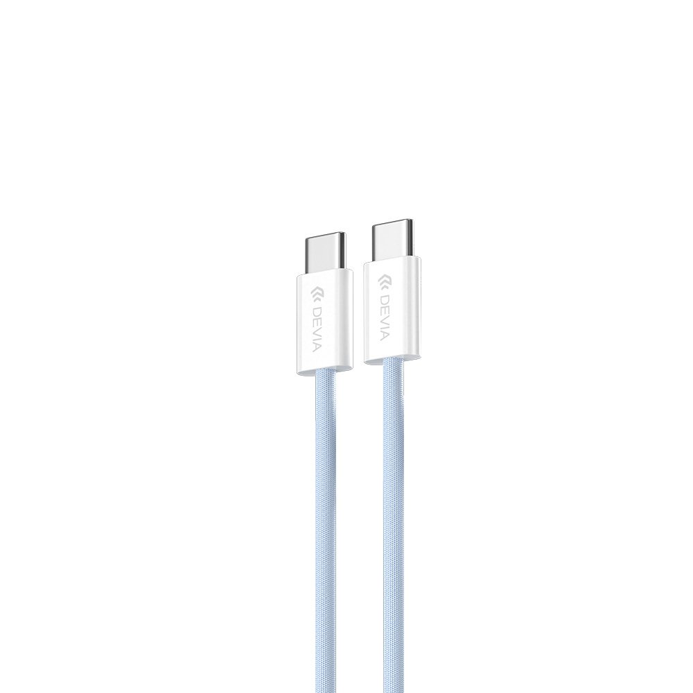 Devia καλώδιο Smart EC325 PD USB-C – USB-C 1,0 m 60W 3A μπλε - Image 3
