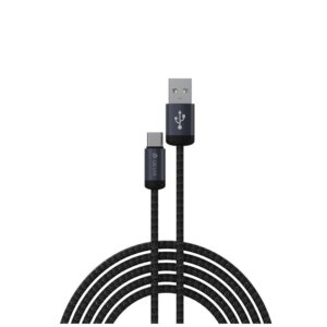 Devia καλώδιο Gracious EC649 USB-A – USB-C 1m 2A μαύρο