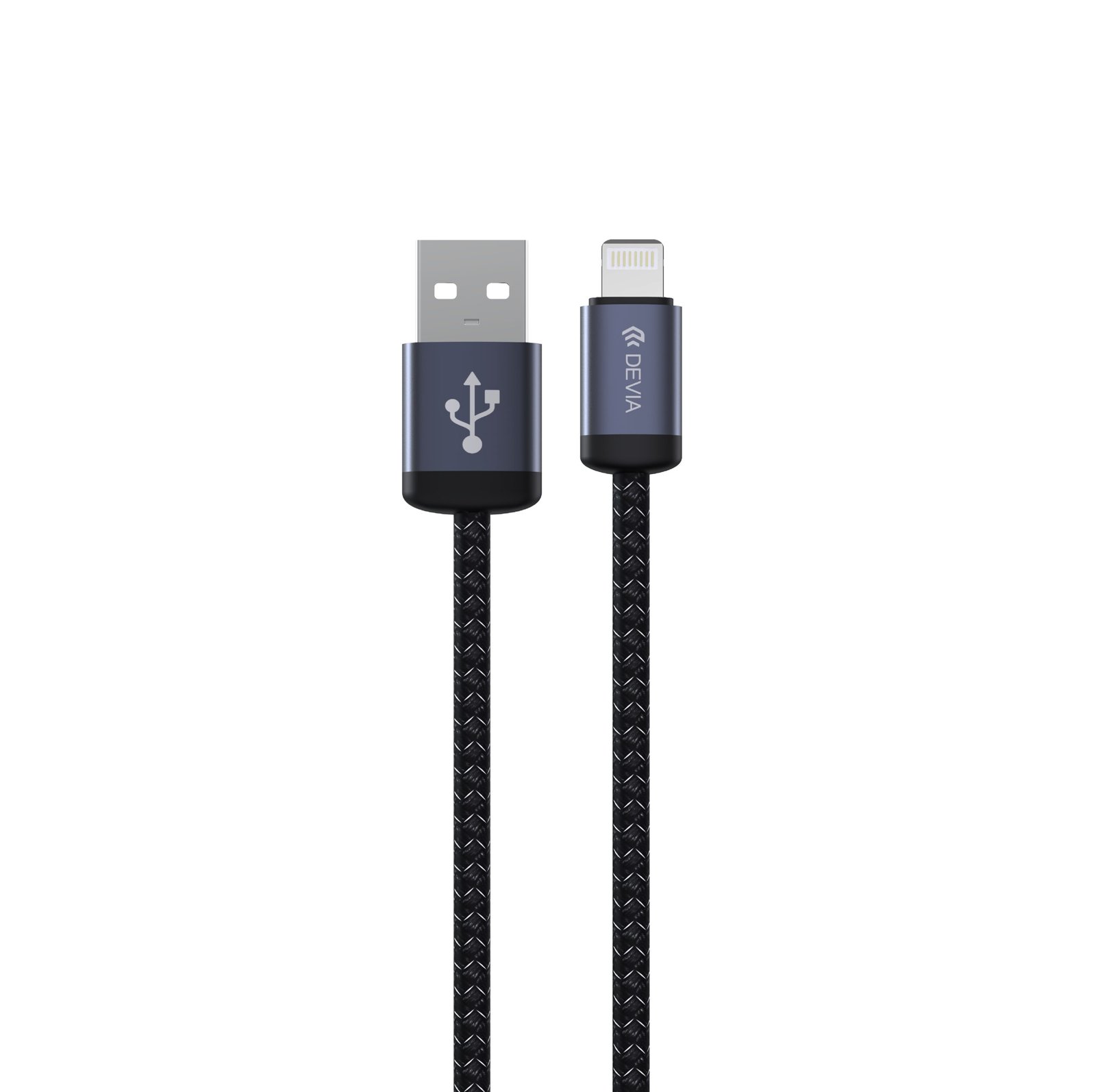 Devia καλώδιο Gracious EC650 USB – USB-C 1m 2,4A μαύρο - Image 3