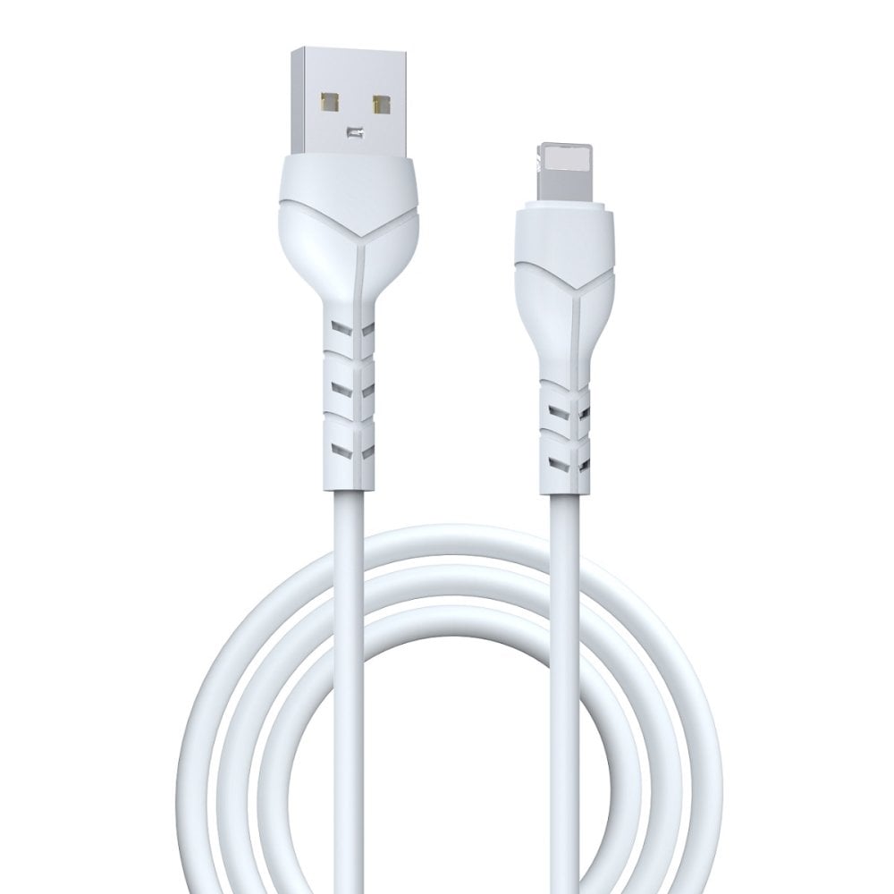 Devia καλώδιο Kintone EC143 USB – Lightning 1m 2,1A λευκό