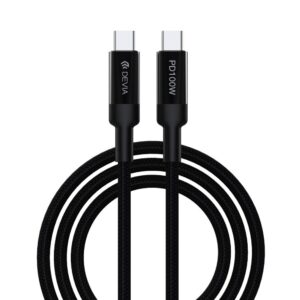 Devia καλώδιο EC309 Extreme PD USB-C – USB-C 1,5m 100W μαύρο
