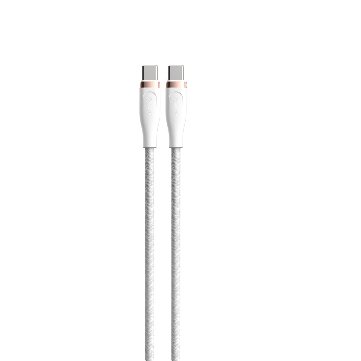 Devia καλώδιο Star EC320 PD USB-C – USB-C 1,5m 60W 3A λευκό - Image 3