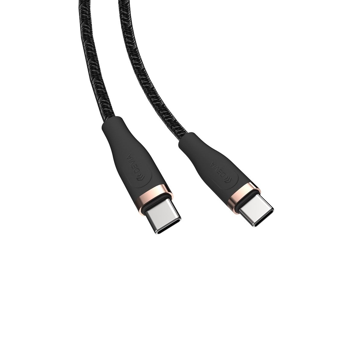 Devia καλώδιο Star EC320 PD USB-C – USB-C 1,5m 60W 3A μαύρο