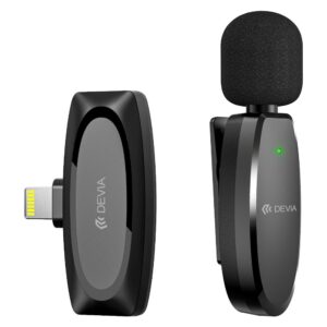 Devia μικρόφωνο για smartphone Kintone Lightning μαύρο