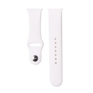 Devia strap Deluxe Sport για Apple Watch 42mm / 41mm / 40mm / 38mm λευκό