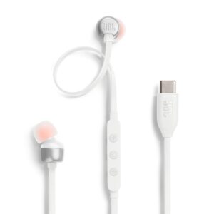 JBL Tune 310C In-Ear USB-C Ακουστικά Λευκά