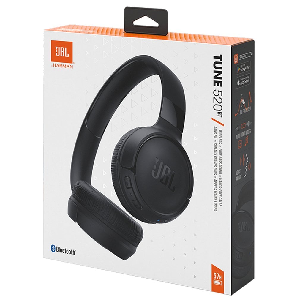 JBL Tune 520BT Bluetooth Ακουστικά Κεφαλής Μαύρα - Image 2