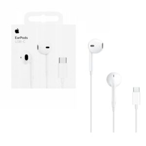 Apple Handsfree Ακουστικά EarPods In-Ear με Βύσμα USB-C – Λευκό (MYQY3ZM/A)