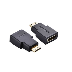 UGREEN Adapter Mini HDMI male to HDMI female black – 20101 / 20101