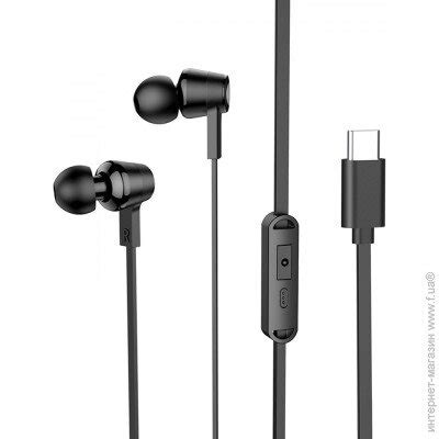 HOCO ακουστικά handsfree με καλώδιο Type C και μικρόφωνο M86 μαύρα - Image 4