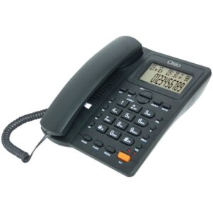 Osio OSW-4710B Μαύρο Ενσύρματο Τηλέφωνο με Οθόνη