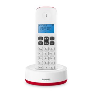 Philips D1611R/GRS Κόκκινο (Ελληνικό Μενού) Ασύρματο Τηλέφωνο