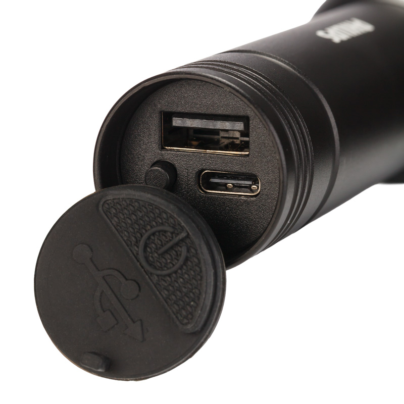 Philips SFL7003R/GRS Αδιάβροχος Φακός Επαναφορτιζόμενος & Power Bank 2 σε 1 IPX4 400 Lumens - Image 5