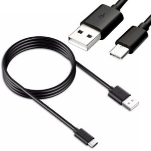 Samsung EP-DR140ABE USB-C Καλώδιο Δεδομένων 0.8m Μαύρο (Bulk)