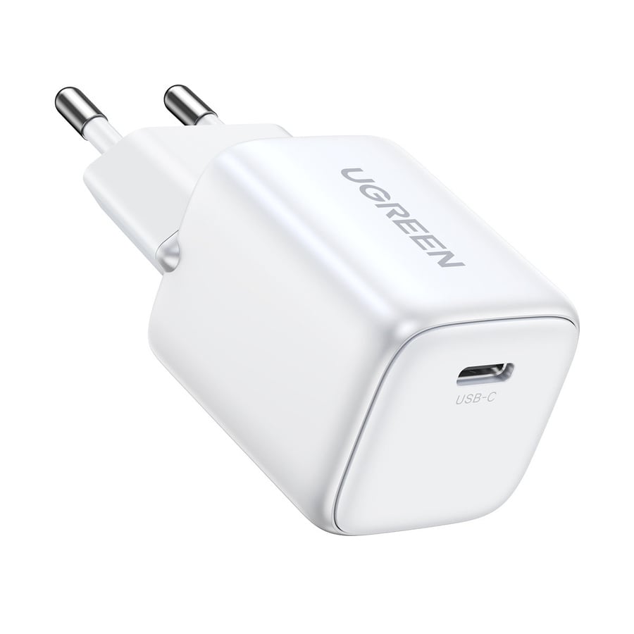 UGREEN 220V 30W, 1*USB-C, Nexode Mini GaN (λευκό) – CD319 / 15326