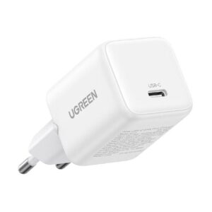 UGREEN 220V 30W, 1*USB-C GaN (λευκό) – X513 / 65009