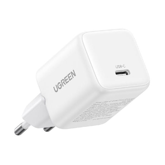 UGREEN 220V 30W, 1*USB-C GaN (λευκό) – X513 / 65009